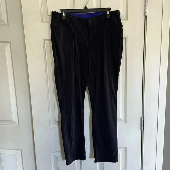 Eddie Bauer Women’s Pants Size 12 Navy - Picture 1 of 3